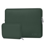 Etui Tech-Protect Neo Slim do laptopów 13" / 14", ciemnozielone