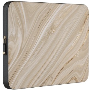 Uniwersalne etui na laptopa do 14" Burga Full Glam, beżowe