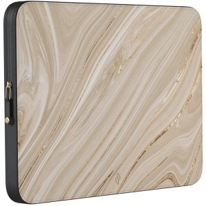 Uniwersalne etui na laptopa do 16" Burga Full Glam, beżowe