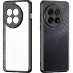 Etui Dux Ducis AIMO do OnePlus 13, przezroczyste z czarną ramką