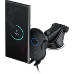 Uchwyt samochodowy z ładowaniem indukcyjnym na deskę rozdzielczą i przednią szybę iOttie Auto Sense 2 Wireless Qi 15W, czarny