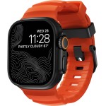 Pasek Nomad Rocky Point Band do Apple Watch 49/46/45/44 mm, pomarańczowo-czarny