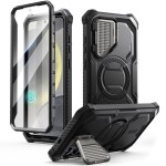 Etui pancerne Supcase i-Blason Armorbox Mag SP do Galaxy S25 Plus, do MagSafe, czarne
