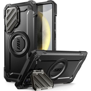 Etui pancerne Supcase UB Mag XT do MagSafe do Galaxy S25 Ultra, czarne