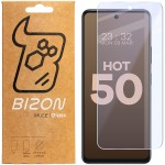 Elastyczne szkło hybrydowe Bizon Hybrid Mule do Infinix Hot 50 4G