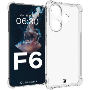 Elastyczne etui Bizon Case Salpa do Xiaomi Poco F6, przezroczyste