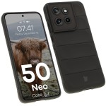 Pancerne etui Bizon Case Tur do Motorola Edge 50 Neo / 60 Neo, czarne
