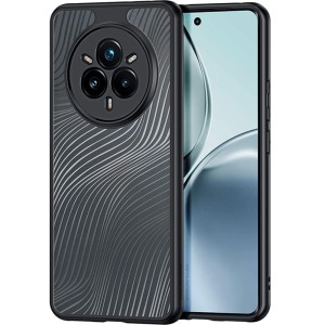 Etui Dux Ducis AIMO do Realme 14 Pro 5G, przezroczyste z czarną ramką