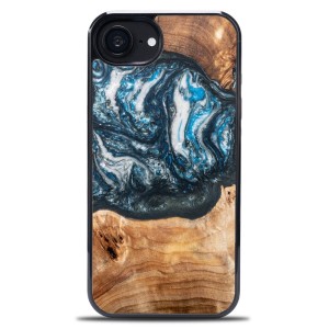 Drewniane etui do iPhone 17e / 16e, Bewood Unique Planets Ziemia