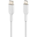 Kabel Belkin Boost Charge PVC MFi USB-C do Lightning 18W 1m, biały