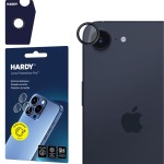 Osłony na aparat 3mk HARDY Lens Protection Pro 1 zestaw dla iPhone 17e / 16e, czarne