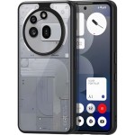Etui Dux Ducis AIMO do Nothing Phone 3a Pro, przezroczyste z czarną ramką