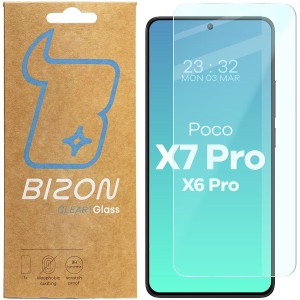 Szkło hartowane Bizon Glass Clear 2 do Xiaomi Poco X6 Pro / X7 Pro