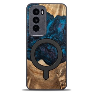 Drewniane etui do Oppo Reno 12 Pro, Bewood Unique Planets Neptun do MagSafe