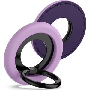 Uchwyt / ring na palec, Spigen Nano Pop Phone Ring do MagSafe, fioletowy