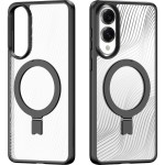Etui Dux Ducis Aimo Mag Magnetic Stand do Galaxy S25 Edge, czarne