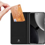 Etui z klapką Dux Ducis Skin Pro do Xiaomi 15 Ultra, czarne