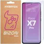 Elastyczne szkło hybrydowe Bizon Hybrid Mule do Xiaomi Poco X7 Pro