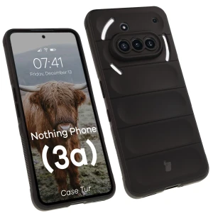 Pancerne etui Bizon Case Tur do Nothing Phone (3a), czarne