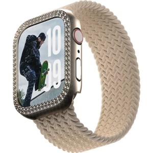 Etui SAFE by PanzerGlass Bling do Apple Watch 11 / 10 (42 mm), złote