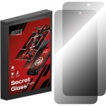 Szkło hybrydowe, prywatyzujące na ekran Grizz SecretGlass Easy do iPhone 16 Pro Max z aplikatorem, 2 sztuki, matowe