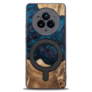 Drewniane etui do Realme 14 Pro Plus 5G, Bewood Unique Planets Neptun do MagSafe