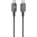 Kabel Adam Elements CASA S120 USB-C do USB-C, 60W, 1,2m, szary