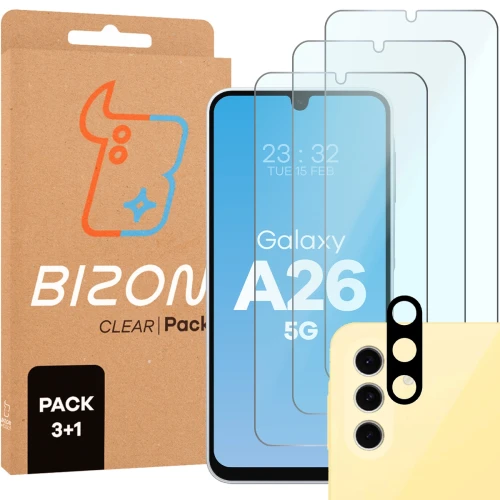 bizon-glass-clear-2-pack-3f-1a-samsung-galaxy-a26-5g-01.webp
