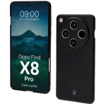 Etui Bizon Case Łupka do Oppo Find X8 Pro, czarne