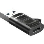 Adapter USB AWEI CL-13 USB-A - USB-C, czarny