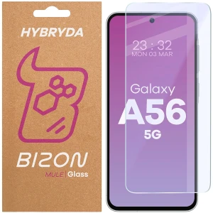 Elastyczne szkło hybrydowe Bizon Glass Mule do Galaxy A56 5G