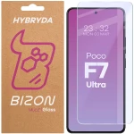 Elastyczne szkło hybrydowe Bizon Hybrid Mule do Xiaomi Poco F7 Ultra
