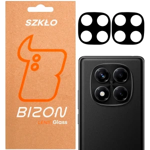 Szkło na aparat Bizon Glass Silk Lens do Xiaomi Redmi Note 14 Pro 5G / Poco X7, 2 sztuki