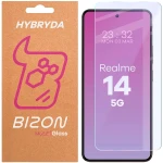 Elastyczne szkło hybrydowe Bizon Hybrid Mule do Realme 14 5G