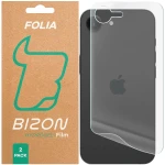 Folia hydrożelowa na tył Bizon Film Hydrogel Back Duo do iPhone 17e / 16e, 2 sztuki
