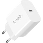 Ładowarka sieciowa USB-C PD 20W, Tech-Protect NC20W, biała