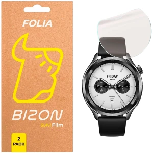 Folia matowa Bizon Watch Film Sun Duo do OnePlus Watch 3, 2 sztuki