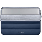 Uniwersalne etui na laptopa 15"-16", Tech-Protect Fluffy, granatowe