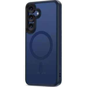 Etui Tech-Protect MagMat MagSafe do Galaxy S25, granatowe