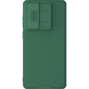 Etui z ochroną aparatu Nillkin CamShield Pro do Galaxy S25 Edge, ciemnozielone