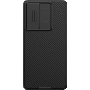 Etui  z ochroną aparatu Nillkin CamShield Pro Magnetic do Galaxy S25 Edge do MagSafe, czarne