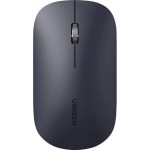 Bezprzewodowa mysz optyczna, Ugreen MU001 Portable Wireless Mouse, USB 2.4GHz, czarna