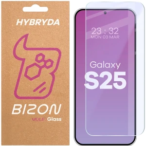 Elastyczne szkło hybrydowe Bizon Glass Mule do Galaxy S25