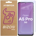 Elastyczne szkło hybrydowe Bizon Hybrid Mule do Oppo A5 Pro 5G