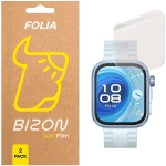 Folia matowa Bizon Watch Film Sun Duo do Huawei Watch Fit 4 Pro, 2 sztuki