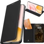 Etui z klapką Dux Ducis Skin Pro do Honor 400, czarne