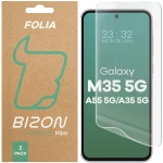 Folia hydrożelowa na ekran Bizon Film Hydrogel Front Duo do Galaxy M35 5G / A55 5G / A35 5G, 2 sztuki