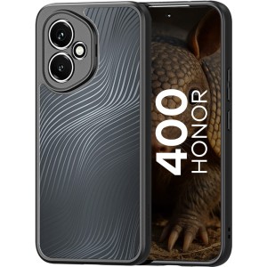 Etui Dux Ducis AIMO do Honor 400, czarno-przezroczyste