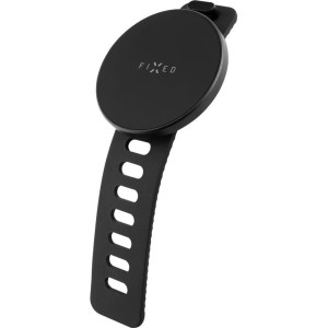 Uchwyt na telefon na ramę urządzeń sportowych, wózek Fixed MagGrip Active,  czarny