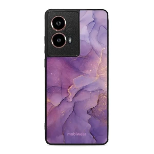 Etui ochronne do Motorola Moto G85 5G, Mobiwear Glossy Case, fioletowe